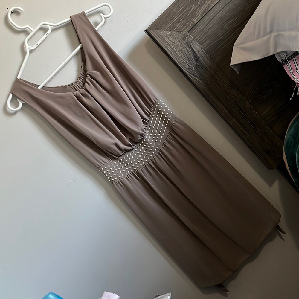 Dress made in Italy with pearl details